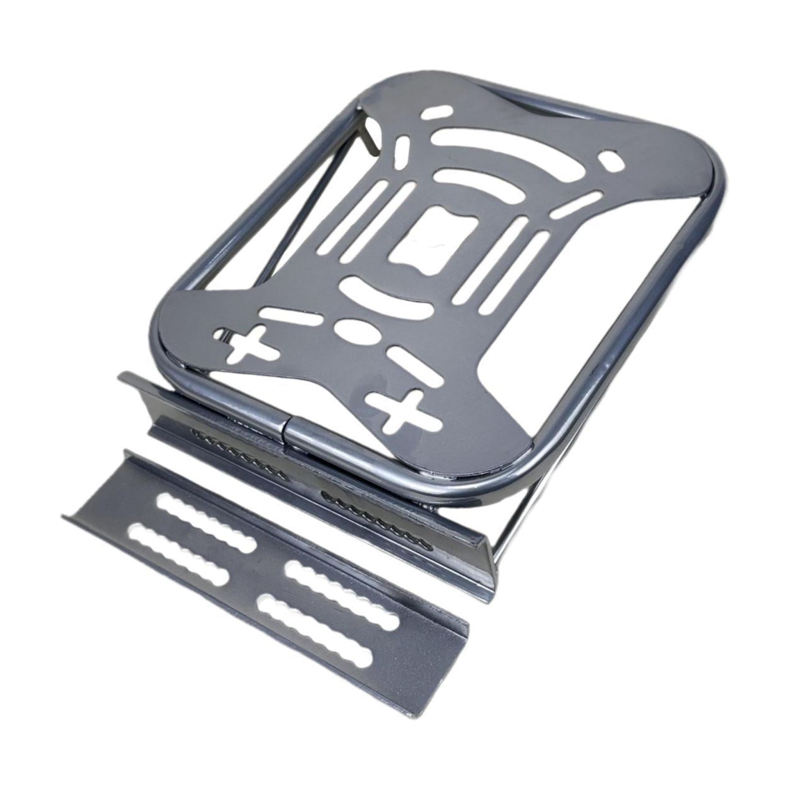 Tnarru Motorcycle Rear Luggage Rack Electric Scooters Cargo Carrier Easily Install Spare Part Sturdy Motorbike Rear Tail Storage Rack